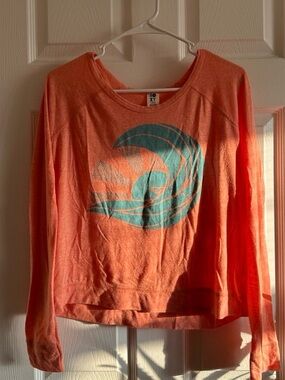3 shirts! Roxy Coral Long-Sleeve, Roxy dri-fit grey, & Billabong tshirt